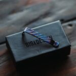 Titanium Damascus Pen Clip - Image 3