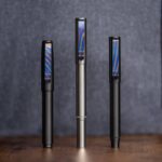 Titanium Damascus Pen Clip - Image 6