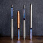 Titanium Damascus Pen Clip - Image 8